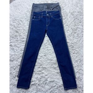 EUC 2 piece boys stretch skinny jeans bundle size 14 by GAP